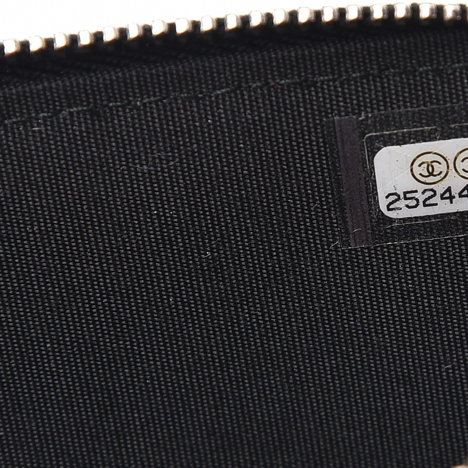 Chanel Canvas Small Deauville Clutch With Chain Charcoal 8 of 8