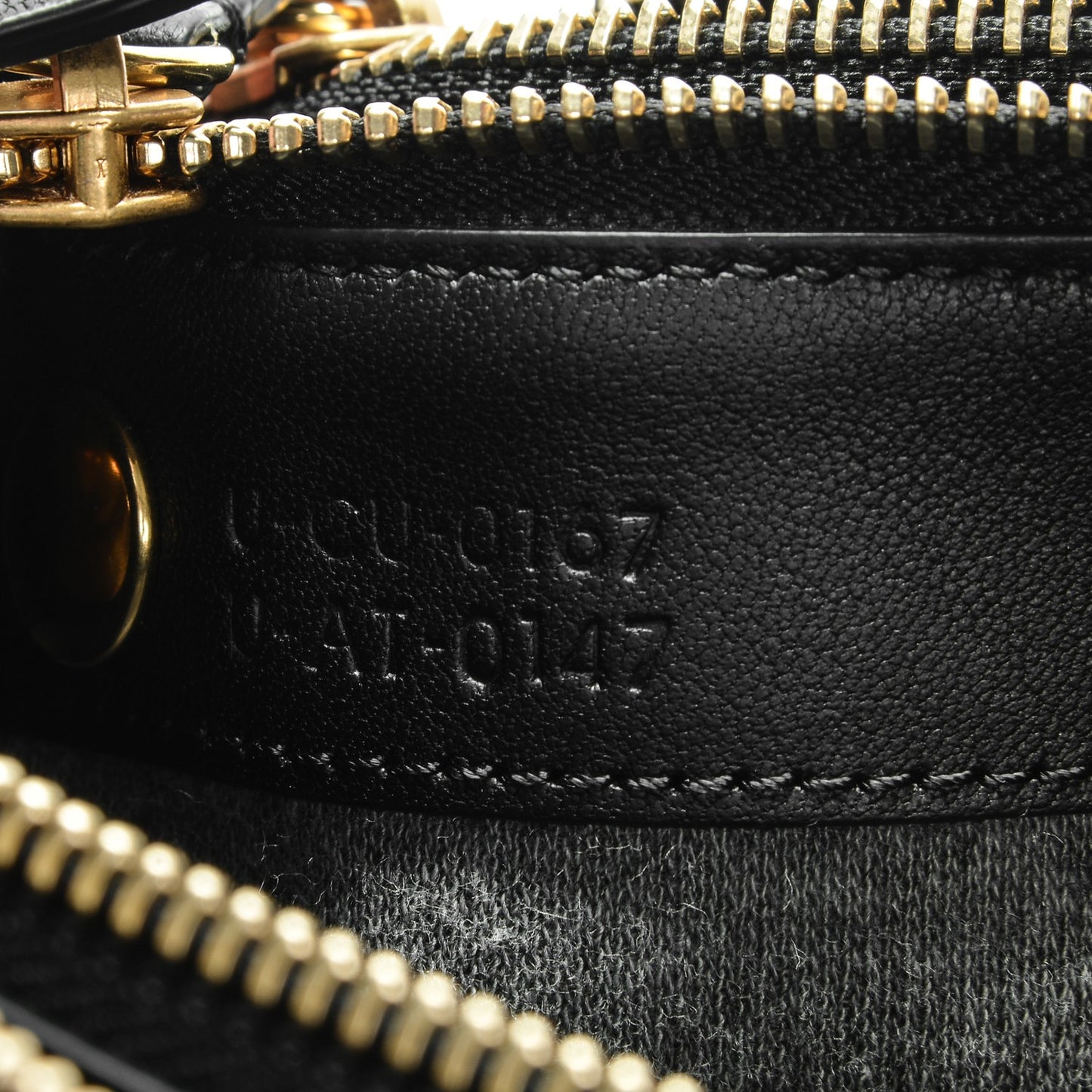 Lambskin Large Trio Crossbody Bag Black
