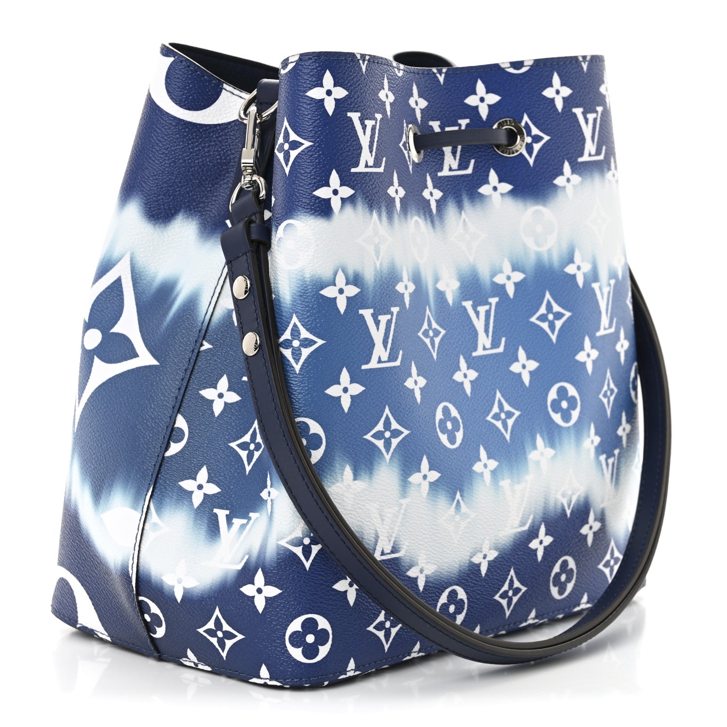 Louis Vuitton Monogram Escale Neonoe MM Blue 4 of 19