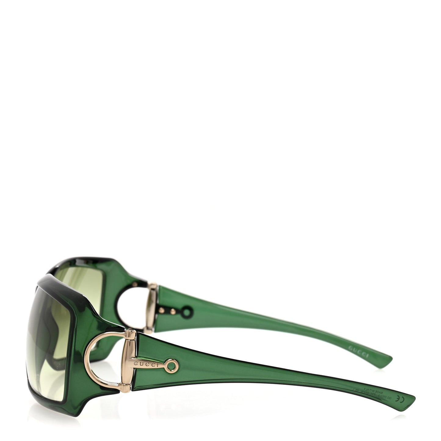 Acetate Horsebit Sunglasses 2562/S Green