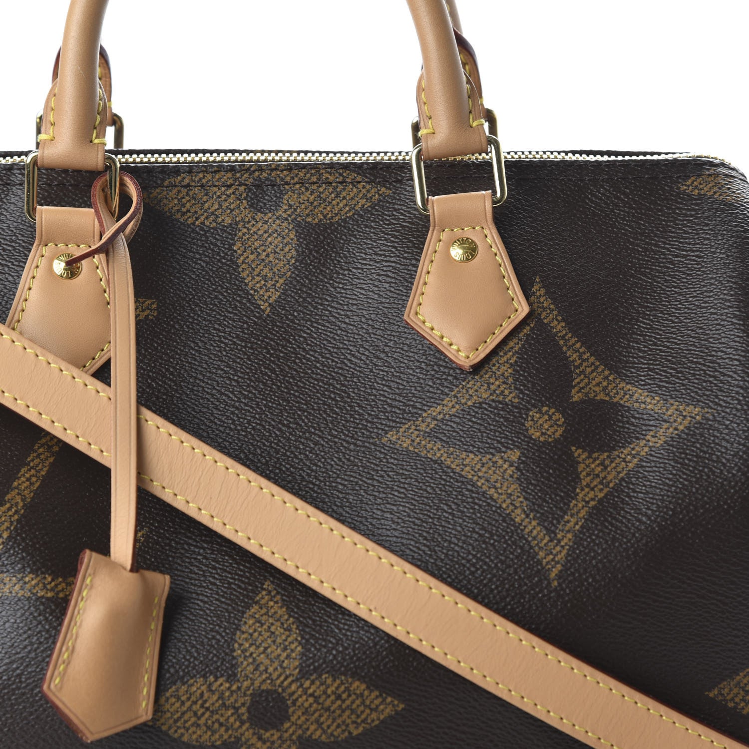 Louis Vuitton Reverse Monogram Giant Speedy Bandouliere 30 9 of 10