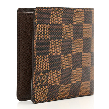 Louis Vuitton Damier Ebene Porte-Billets 6 Card Bi-Fold Wallet 3 of 7