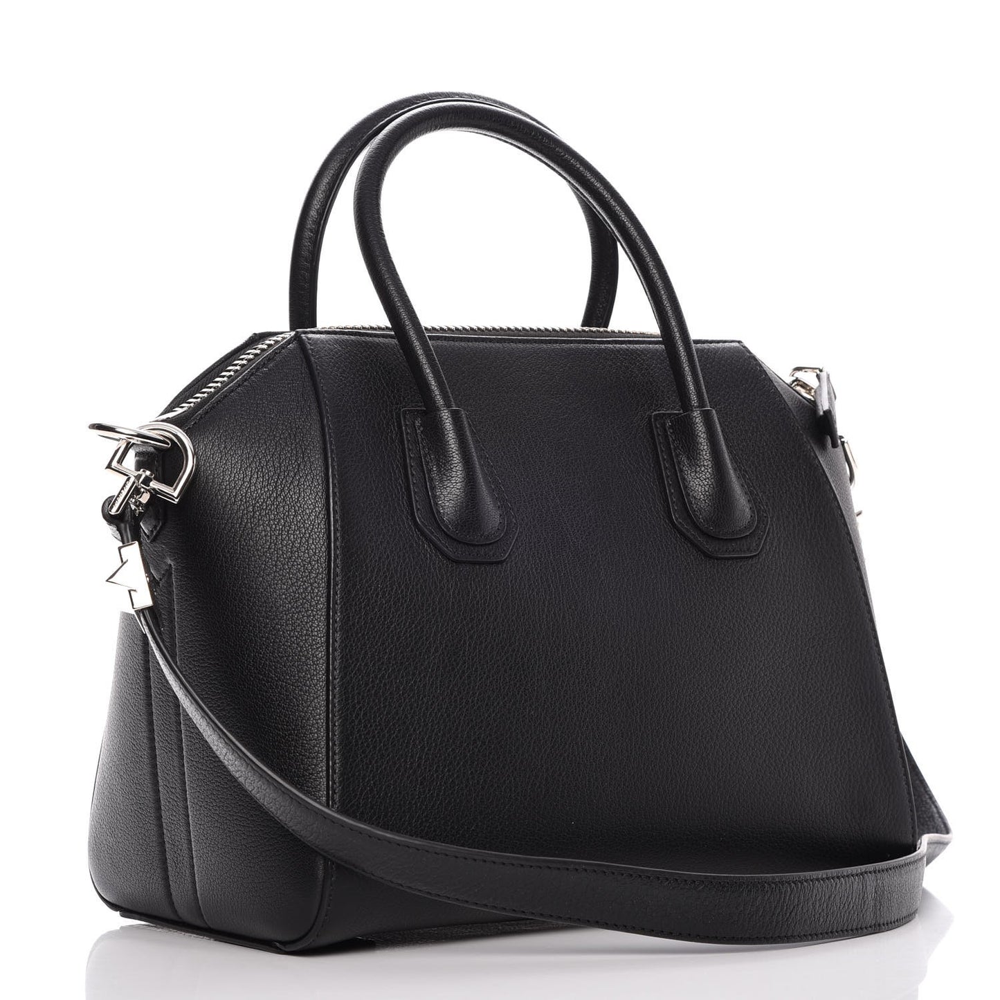 Sugar Goatskin Small Antigona Black