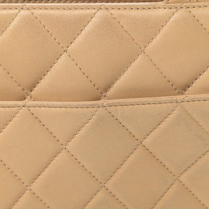 Chanel Lambskin Quilted Shoulder Bag Beige 15 of 15