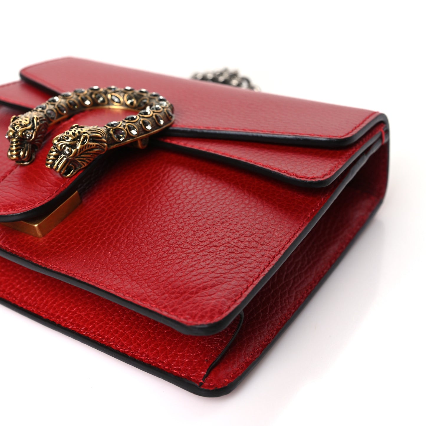 Calfskin Mini Dionysus Shoulder Bag Hibiscus Red