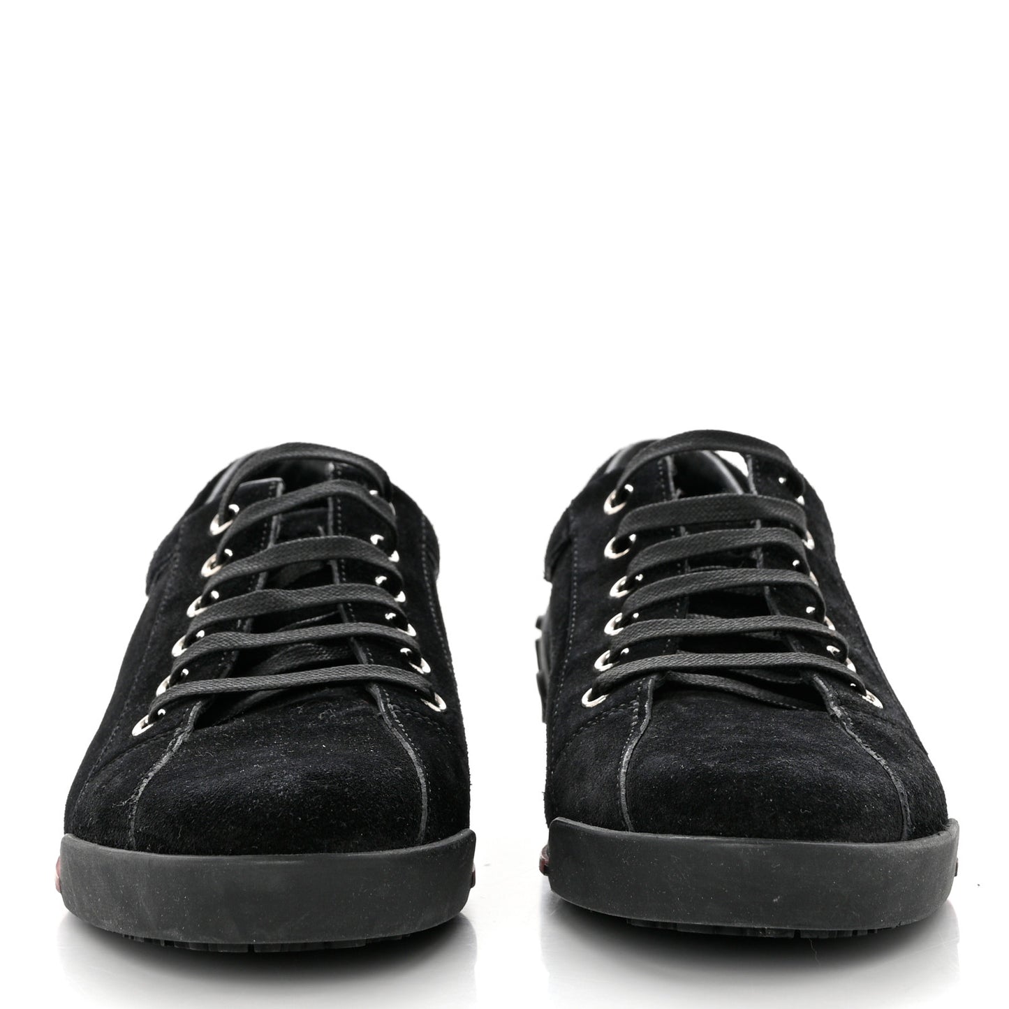 Softy Tek Suede Womens Low Top Sneakers 39.5 Black