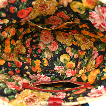 Dolce & Gabbana DOLCE &amp; GABBANA Woven Raffia Kendra Logo Tote Multicolor 5 of 11