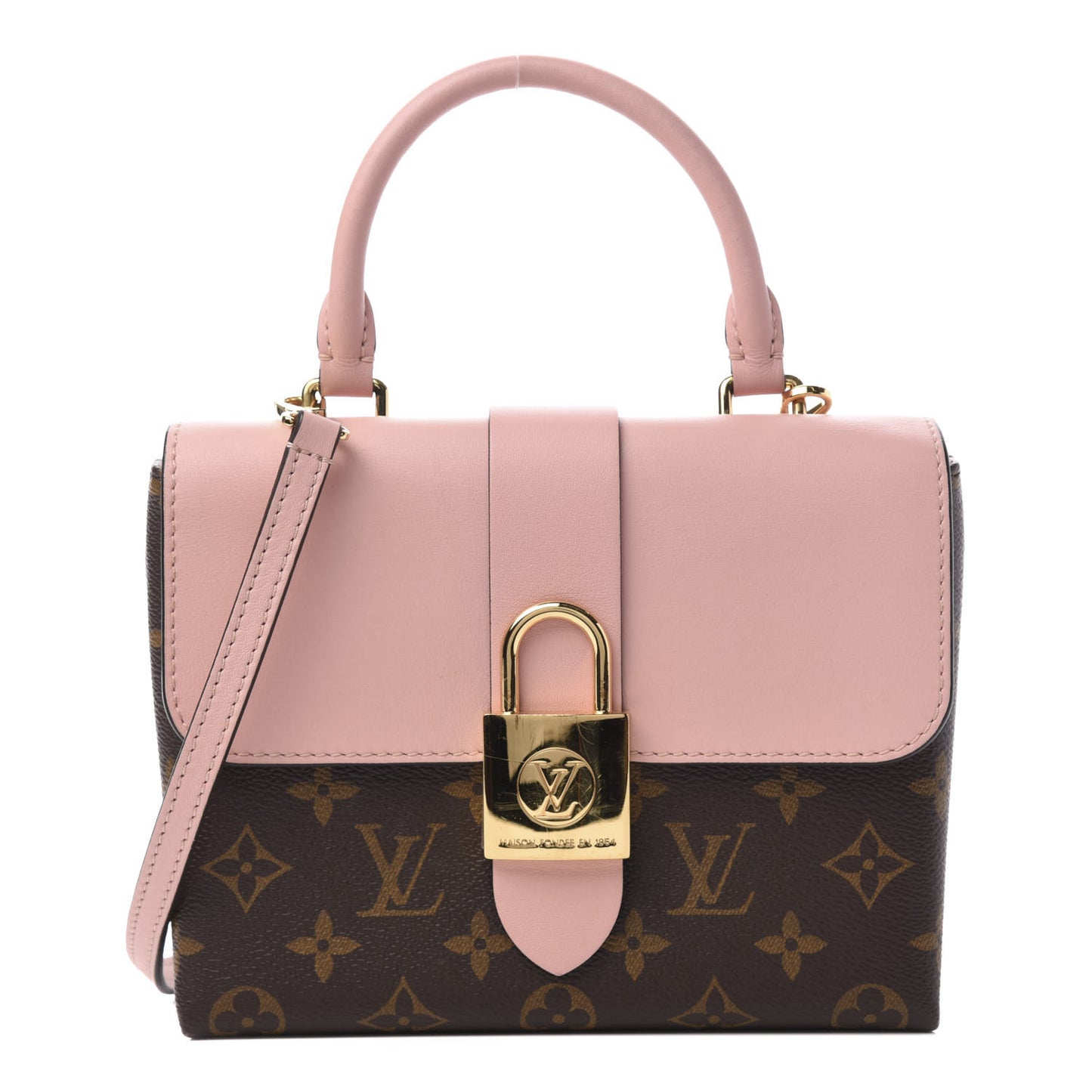 Monogram Locky BB Rose Poudre