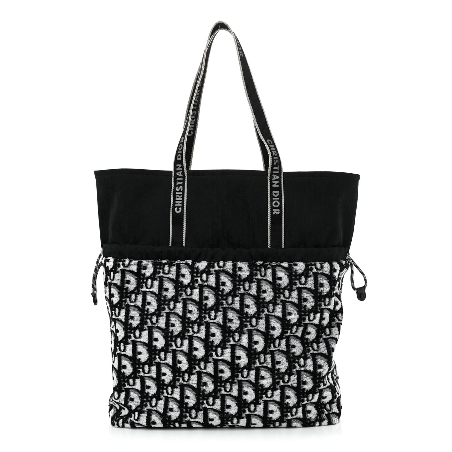 Terry Oblique Reversible Bag Black