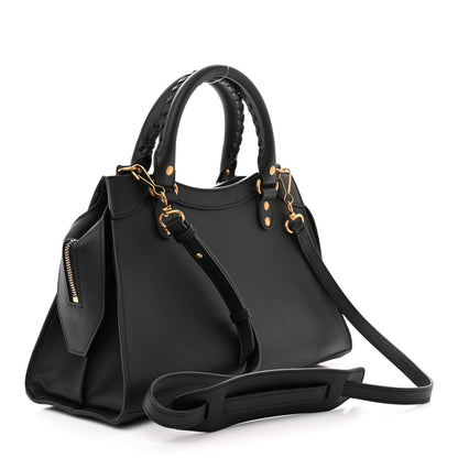 Balenciaga Smooth Calfskin Neo Classic Brass Hardware S City Black 3 of 11