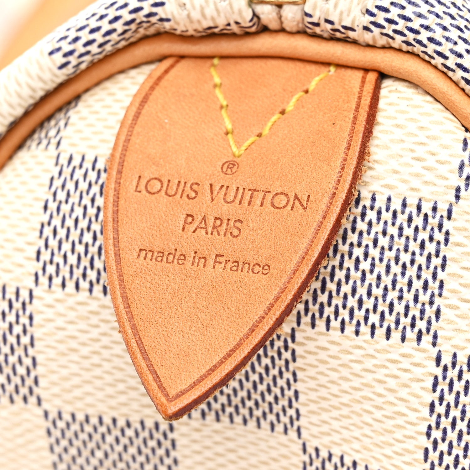 Louis Vuitton Damier Azur Speedy 35 6 of 10