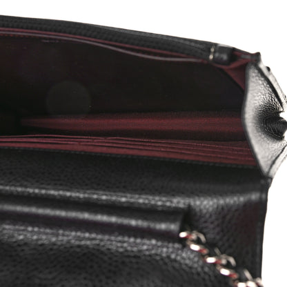 Chanel Caviar Quilted Wallet on Chain WOC Black 5 of 9