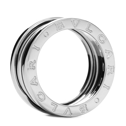 Bulgari 18K White Gold B.Zero1 Three-Band Ring 51 5.75 4 of 6