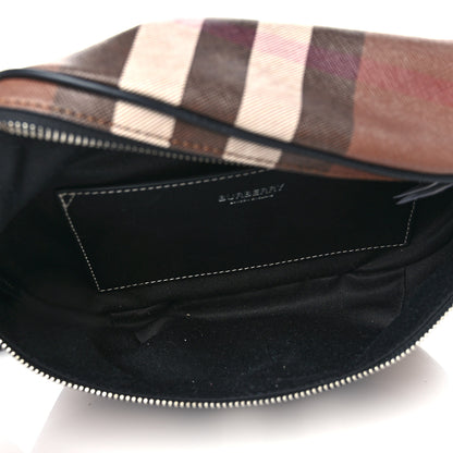 Burberry E-canvas Check Cason Bum Bag Dark Birch Brown 5 of 8
