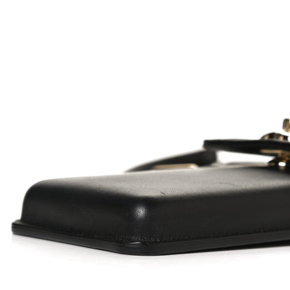 Chanel Calfskin Quilted CC Phone Holder Black 11 of 11
