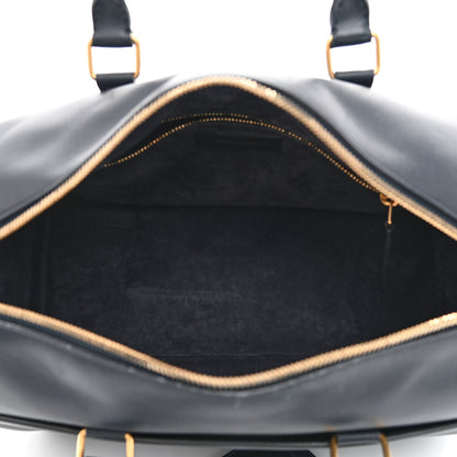 Saint Laurent Calfskin Classic Duffle 6 Marine 5 of 13