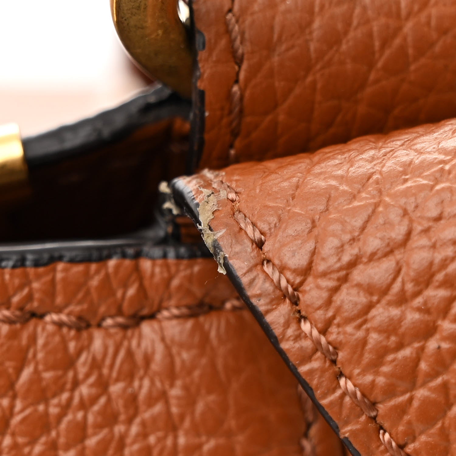 Chloe Calfskin Medium Marcie Round Crossbody Bag Tan 12 of 12