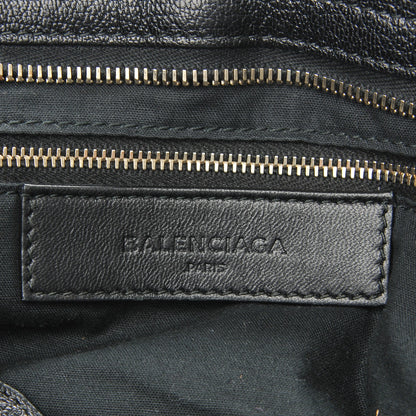 Balenciaga Chevre Gold Metallic Edge Hardware City Black 6 of 7