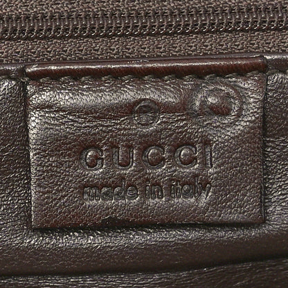 Gucci Snakeskin Bamboo Top Handle Bag Natural 6 of 10