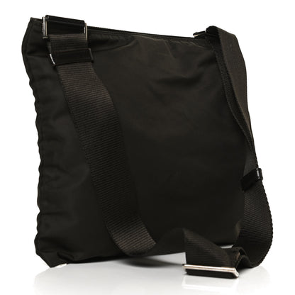 Prada Tessuto Nylon Messenger Bag Brown 3 of 13