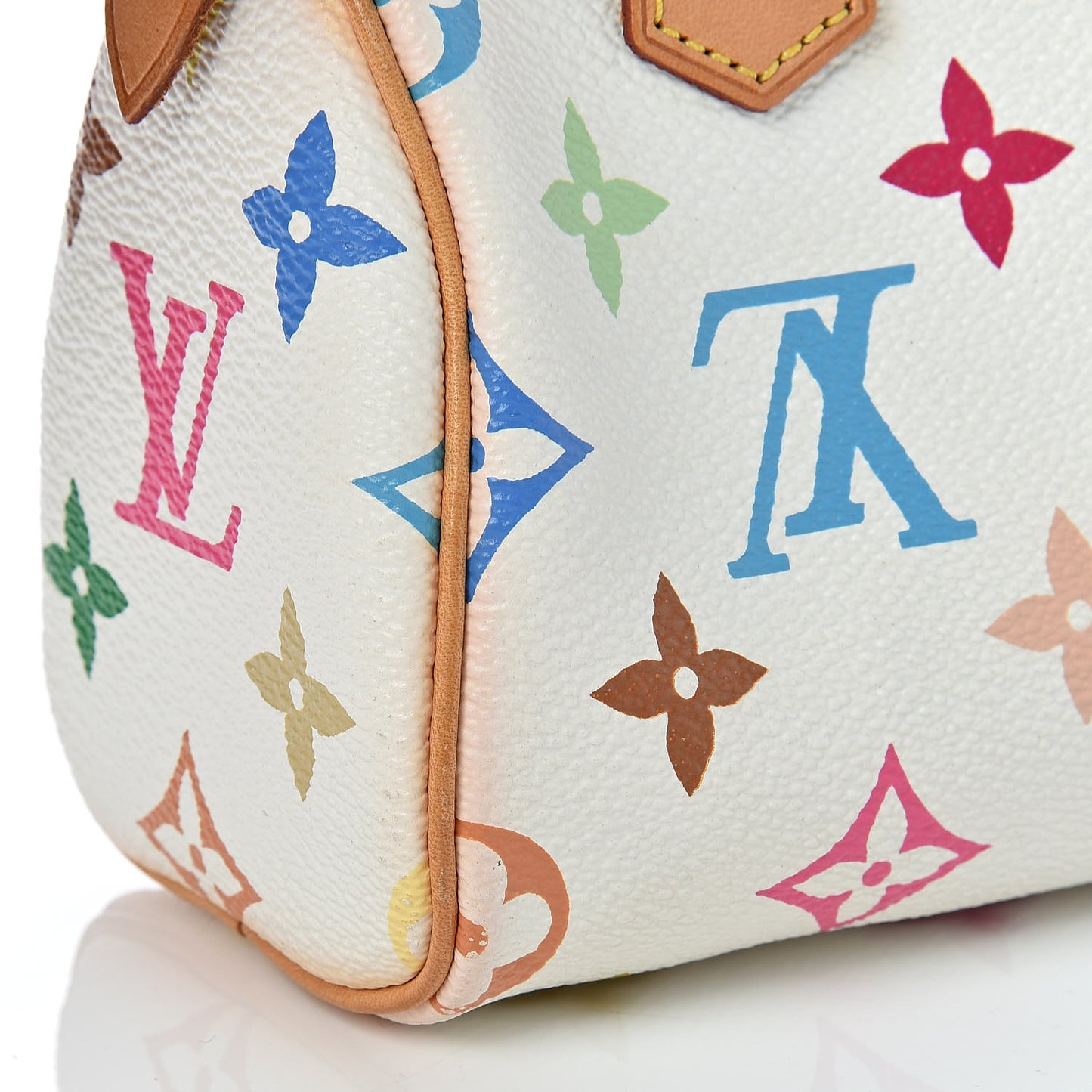 Monogram Multicolor Mini Sac HL Speedy White