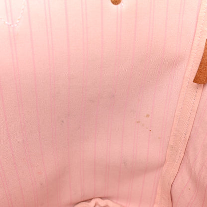 Louis Vuitton Damier Azur Neo Neverfull MM Rose Ballerine 14 of 20