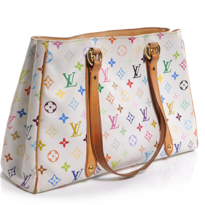 Louis Vuitton Monogram Multicolor Aurelia MM White 3 of 8