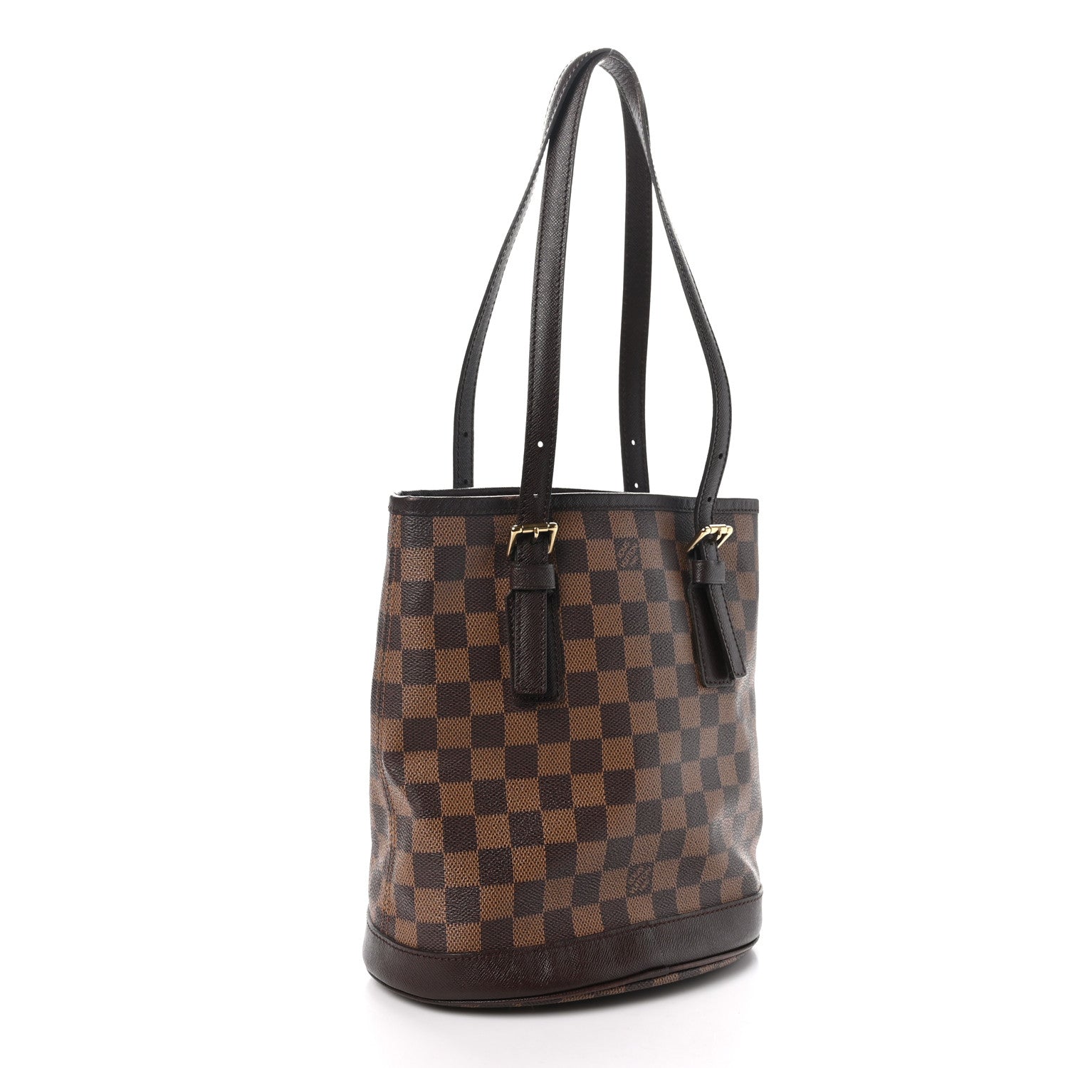 Louis Vuitton Damier Ebene Marais Bucket 23 4 of 10