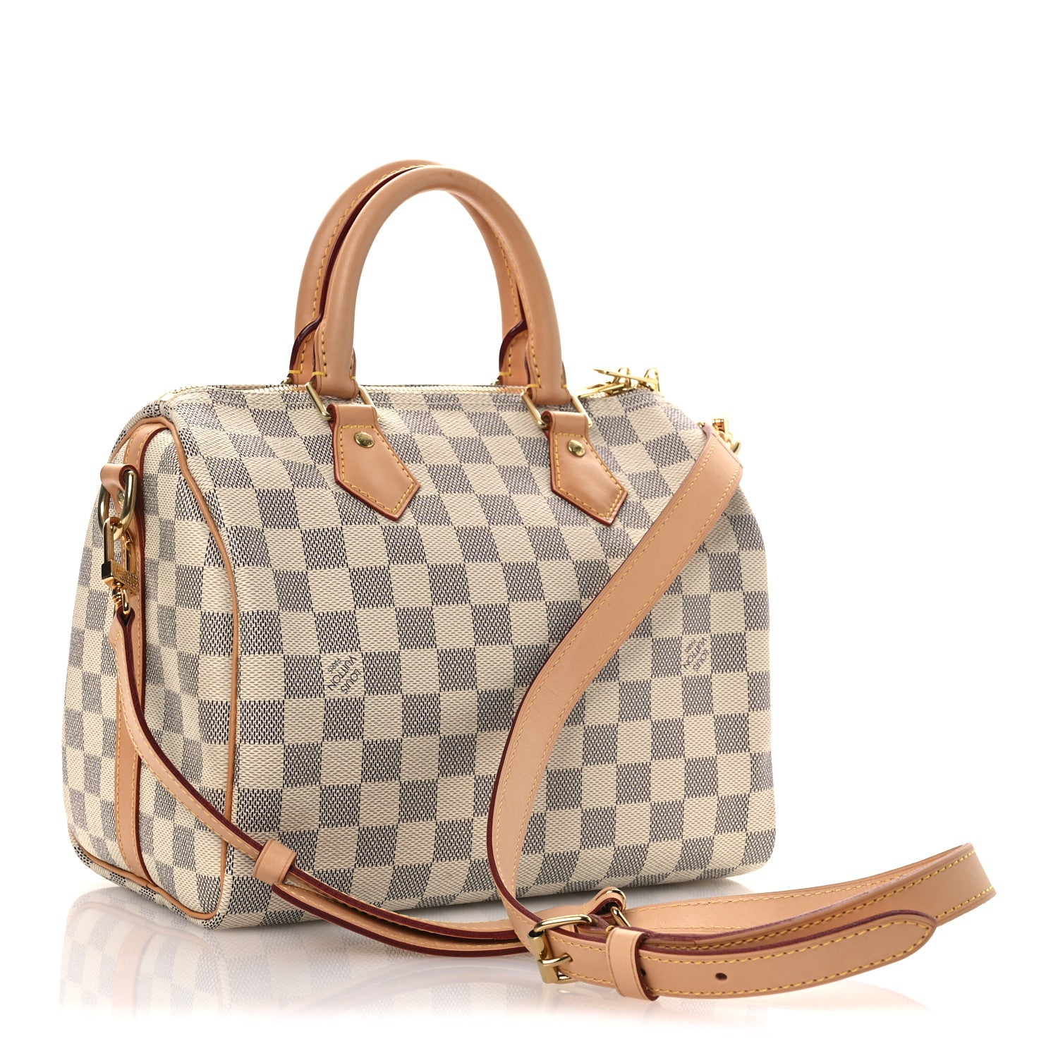 Louis Vuitton Damier Azur Speedy Bandouliere 25 3 of 12