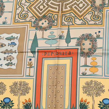 Hermes Silk PariDaiza Scarf 90 5 of 5