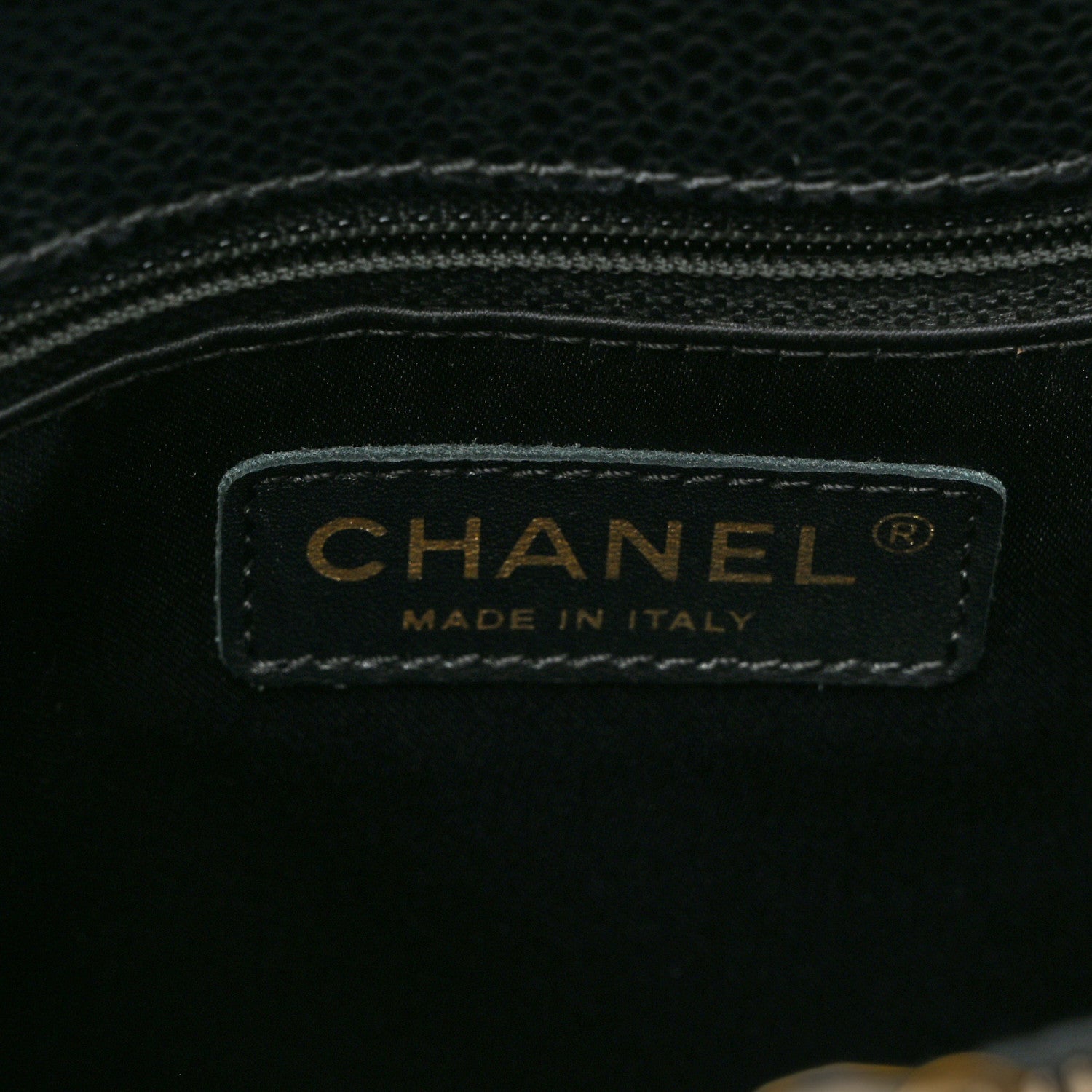 Chanel Caviar Quilted Grand Shopping Tote GST Black 6 of 12