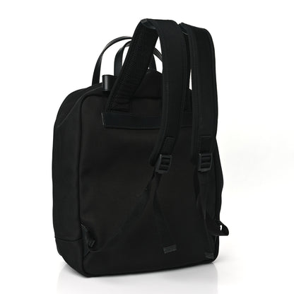 Gucci Techno Canvas Appia Calfskin Web Tote Backpack Black 3 of 10