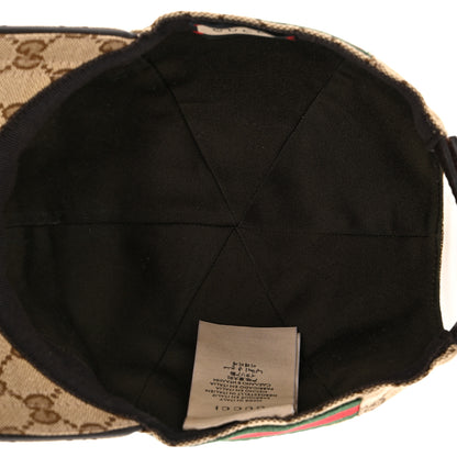 Gucci Monogram Web Baseball Hat S Beige Cocoa 7 of 10