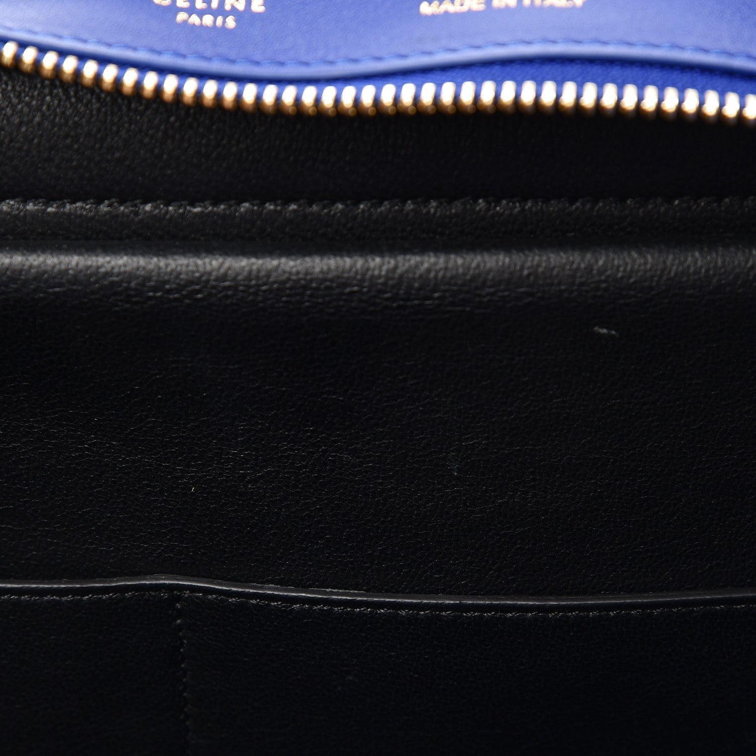 Celine Smooth Calfskin Small Tri-Color Trapeze Black 8 of 8