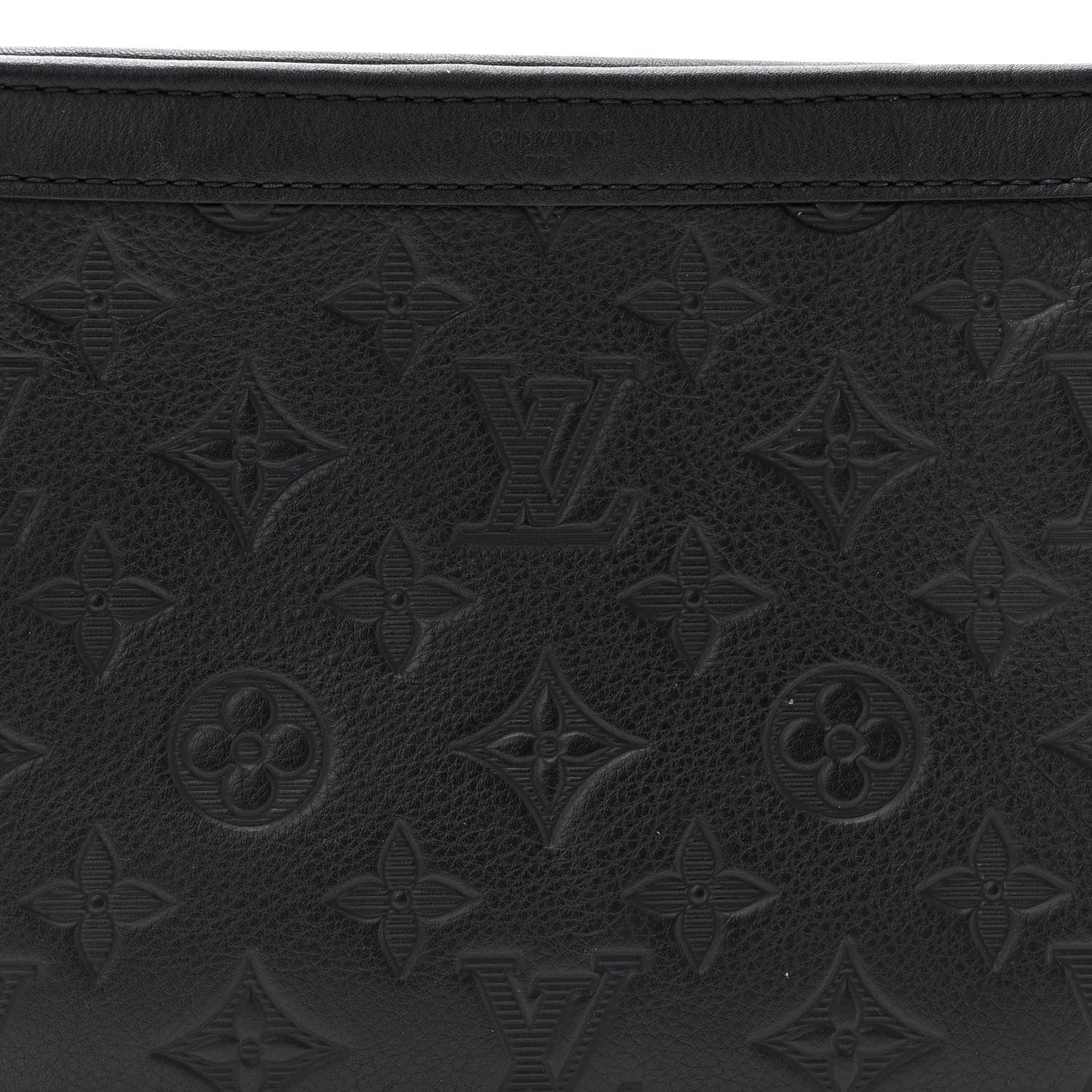 Louis Vuitton Calfskin Monogram Shadow Gaston Wearable Wallet 7 of 11