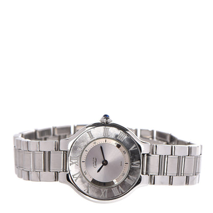 Cartier Stainless Steel 28mm Must De 21 Quartz Watch 3 of 5