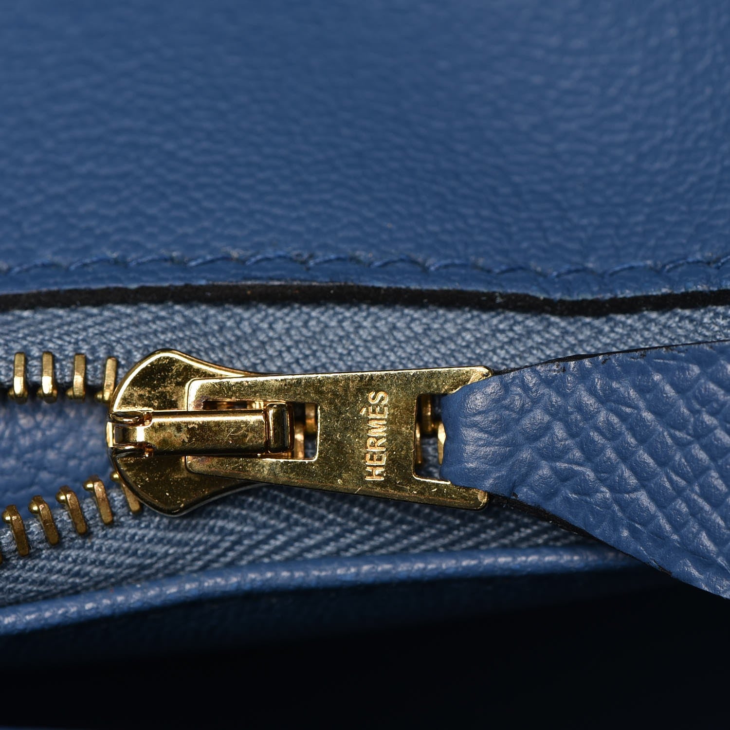 Hermes Epsom Birkin 35 Bleu Agate 10 of 29