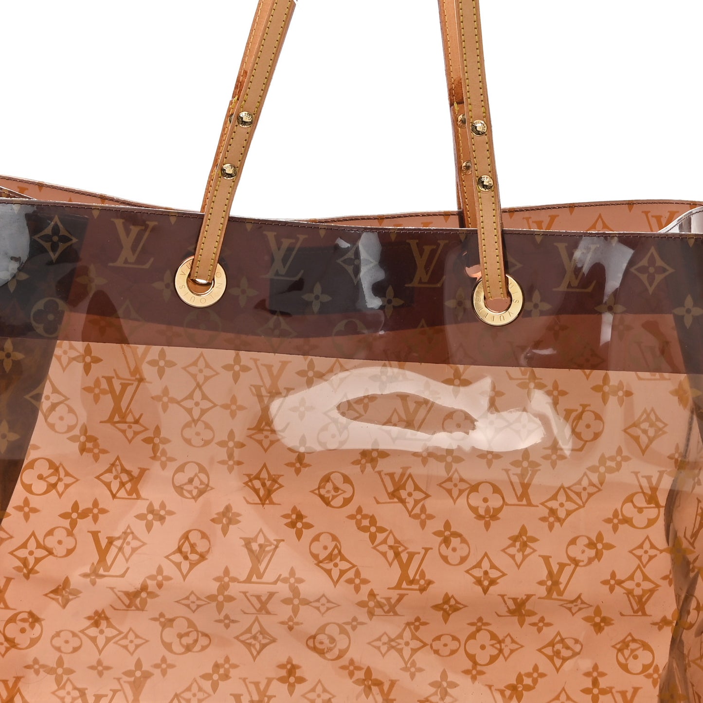 Vinyl Monogram Ambre Sac Cabas GM