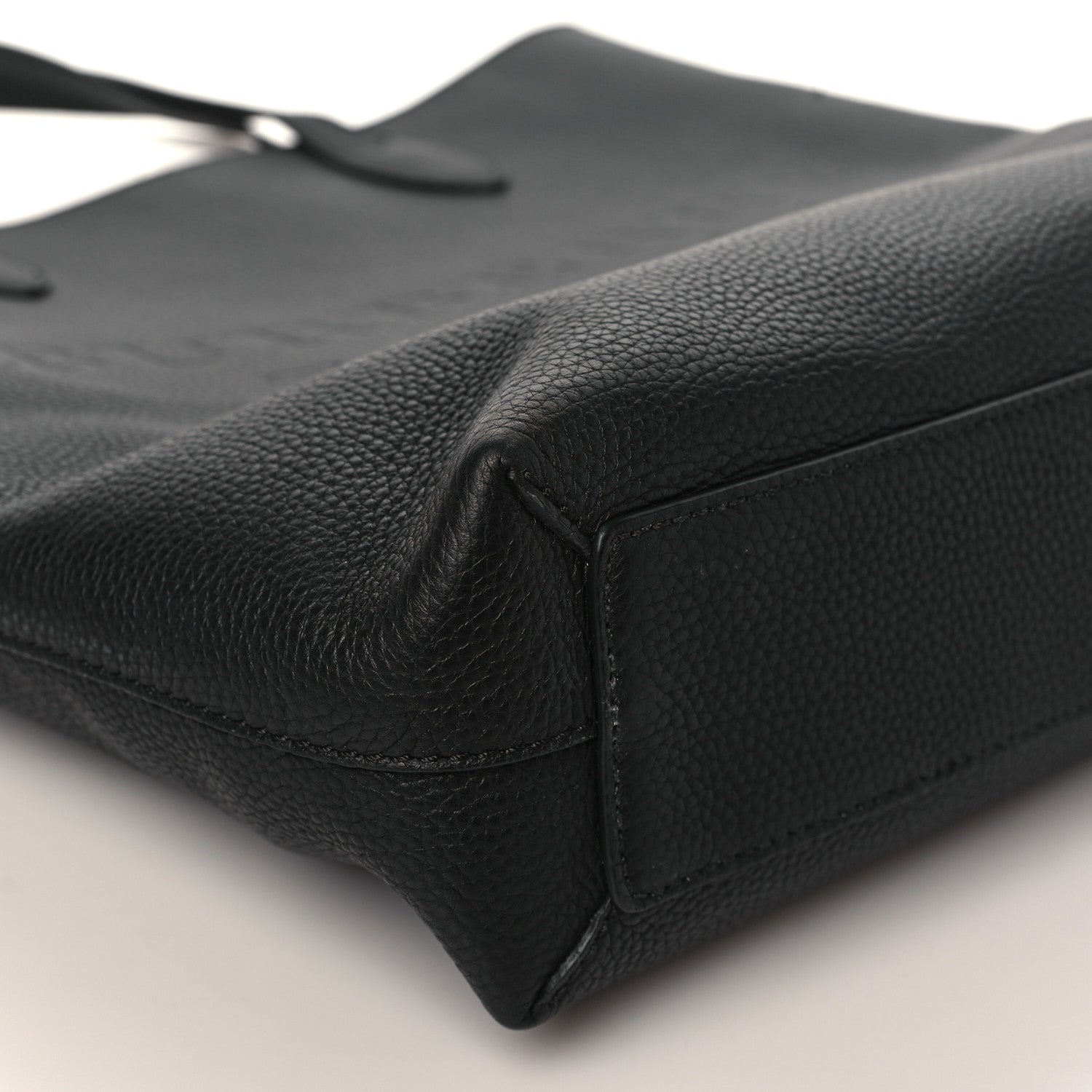 Burberry Grainy Calfskin Remington Tote Black 7 of 8