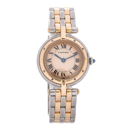 Cartier Stainless Steel 18K Yellow Gold 24mm Panthere Vendome Quartz Watch 1 of 7