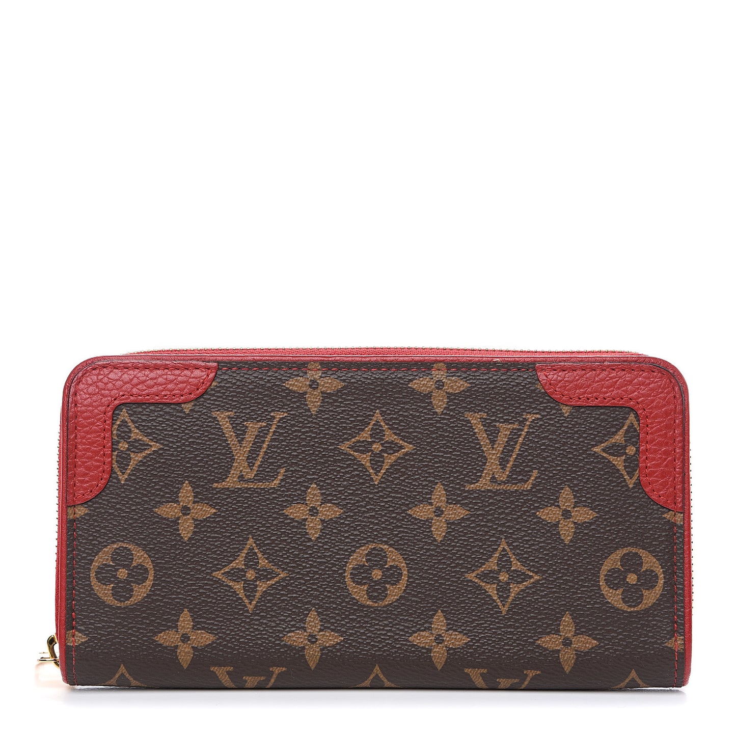Monogram Retiro Zippy Wallet Cherry