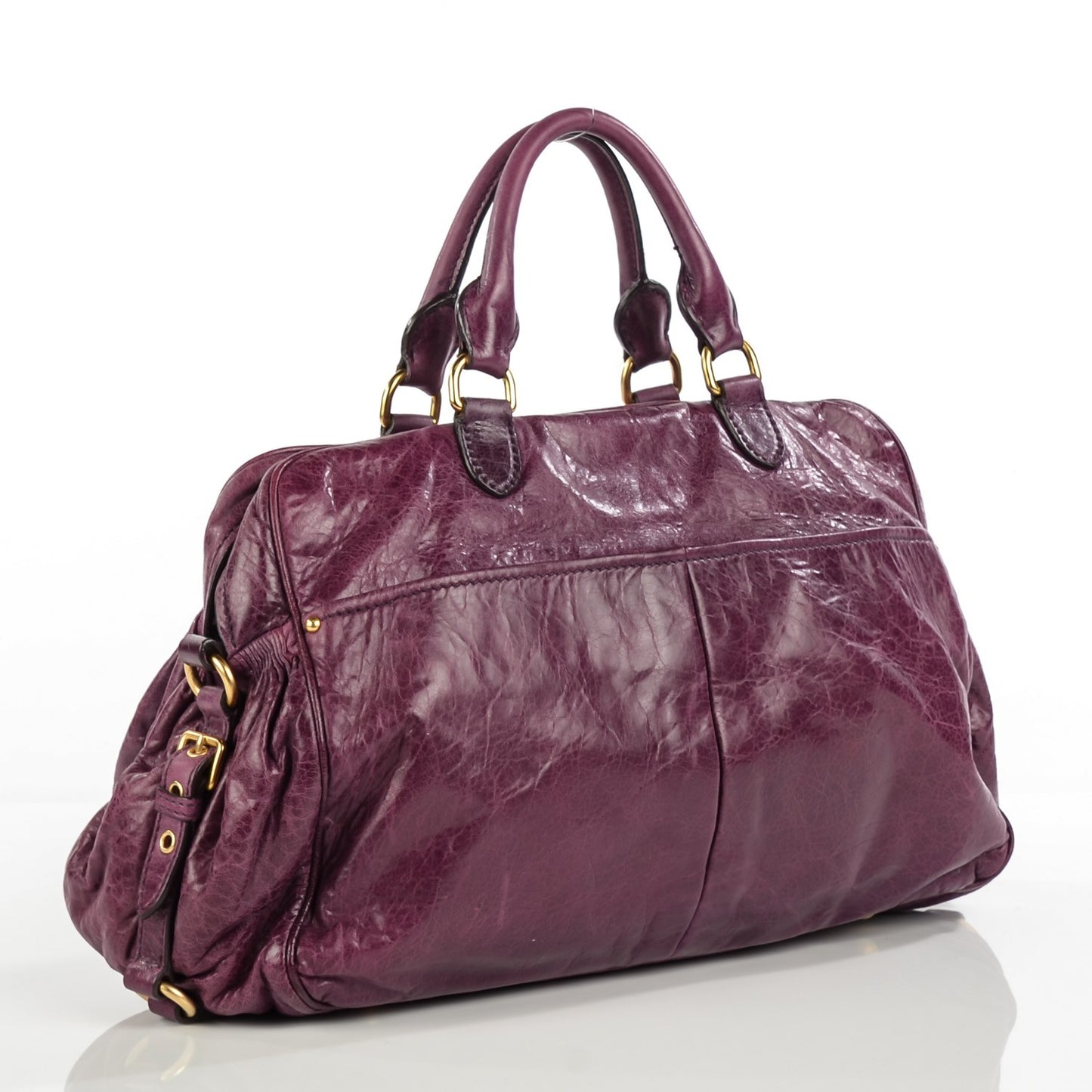 Vitello Lux Mini Charm Tote Ribes