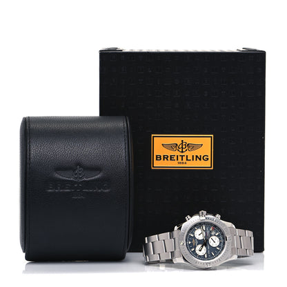 Breitling Stainless Steel 44mm Colt Chronograph Quartz Watch Blue A73388 5 of 5