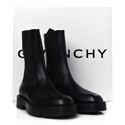 Givenchy Calfskin Square Chelsea Boots 38 Black 9 of 9