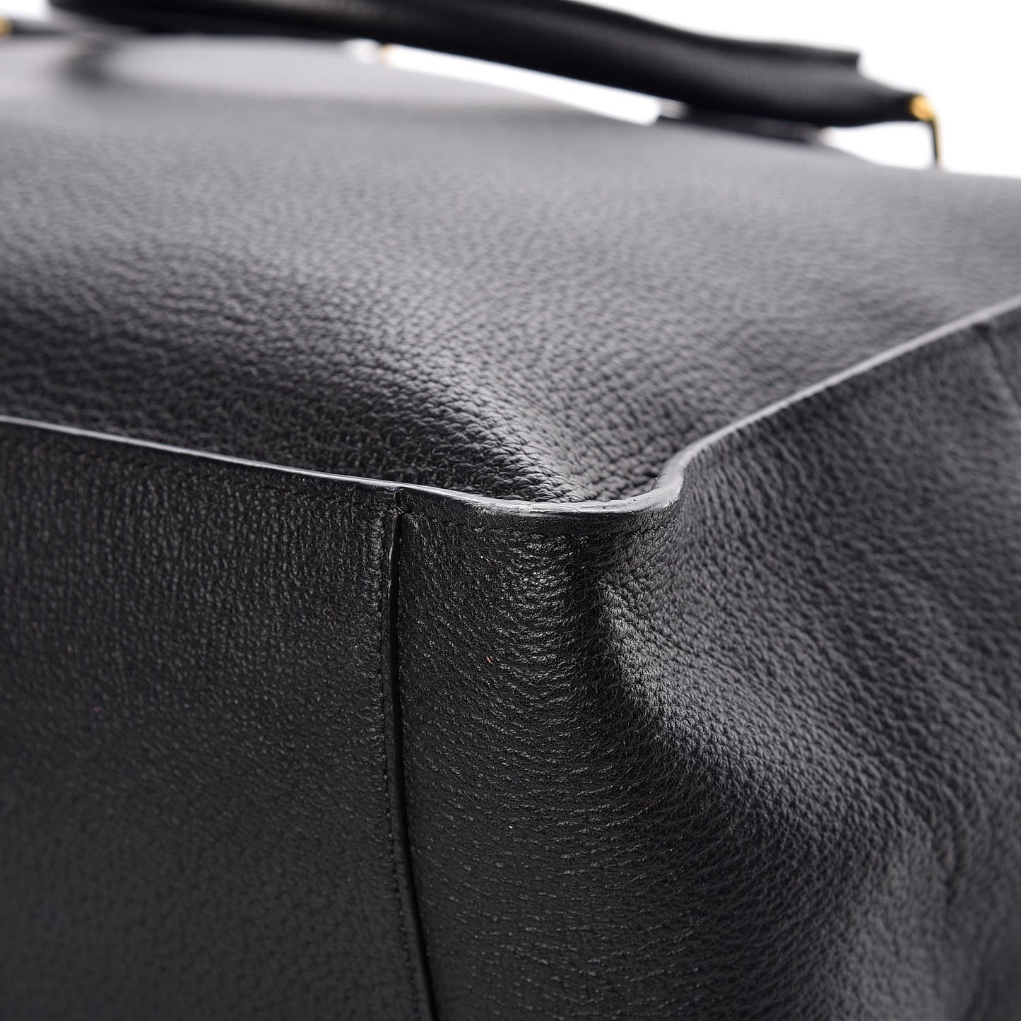 Calfskin Palazzo Holdall Bag Black