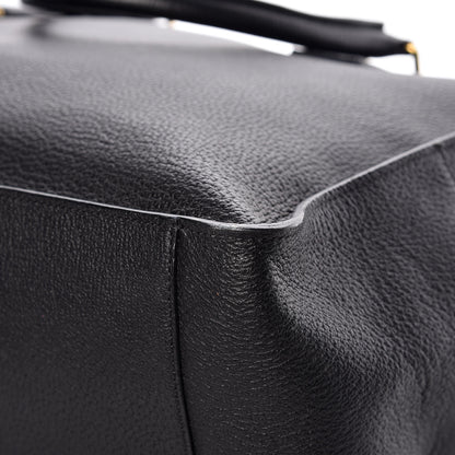 Versace Calfskin Palazzo Holdall Bag Black 9 of 13