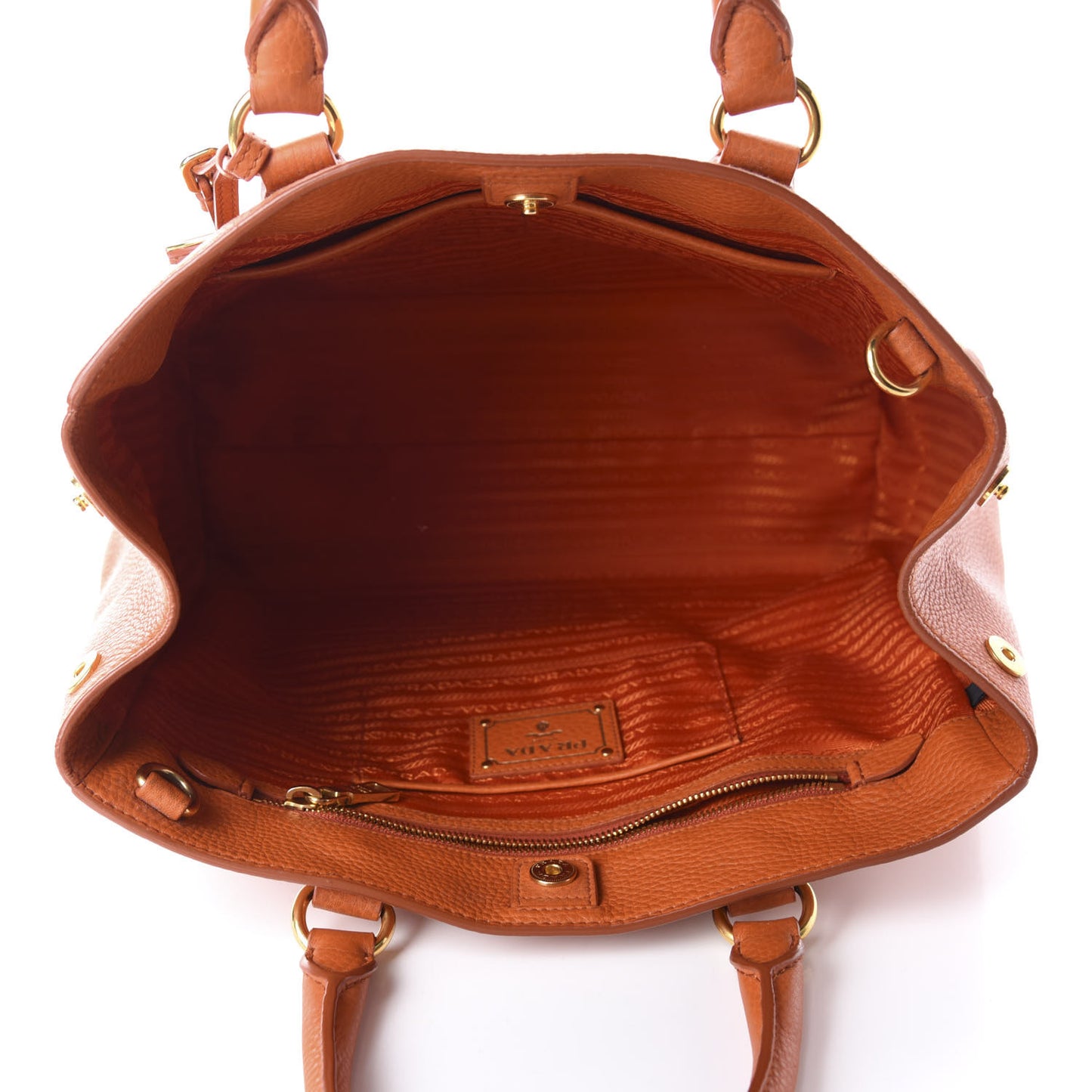 Vitello Daino Tote Papaya