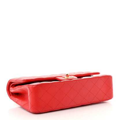 Chanel Lambskin Quilted Medium Double Flap Red 4 of 10
