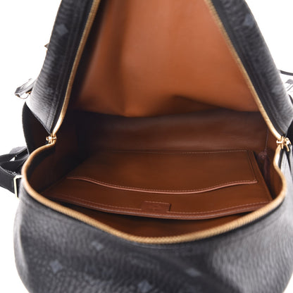 MCM Visetos Medium Studded Dual Stark Backpack Black 5 of 12