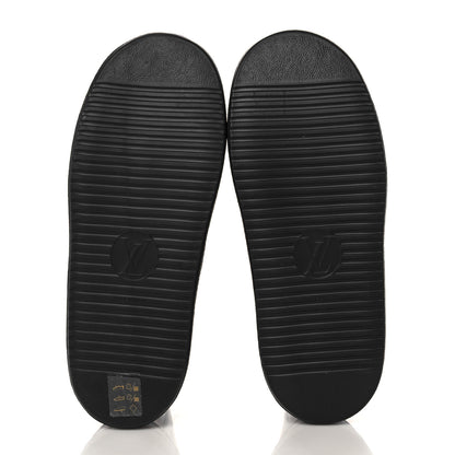 Louis Vuitton Calfskin Polar Flat Ankle Boots 38 Black 5 of 10